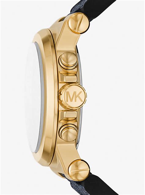 michael kors watch dylan|oversized dylan gold tone watch.